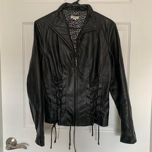 Cache Leather Jacket